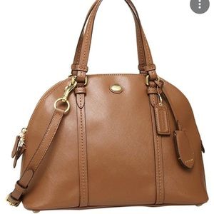 Brown coach satchel purse. Completely sold out everywhere. 100% authentic